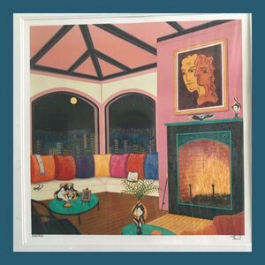 "Interior with Cocteau" by Francois Ledan (Franch)